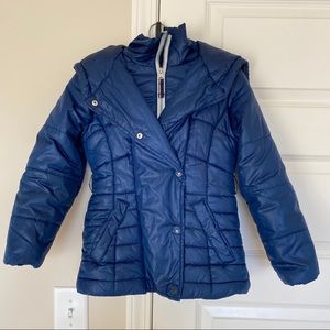 *Sold* Tommy Hilfiger Dark Blue Puffer Jacket Coat
